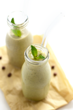 Minty Avocado Banana Smoothie